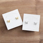 Mini Butterfly Earrings (Gold)