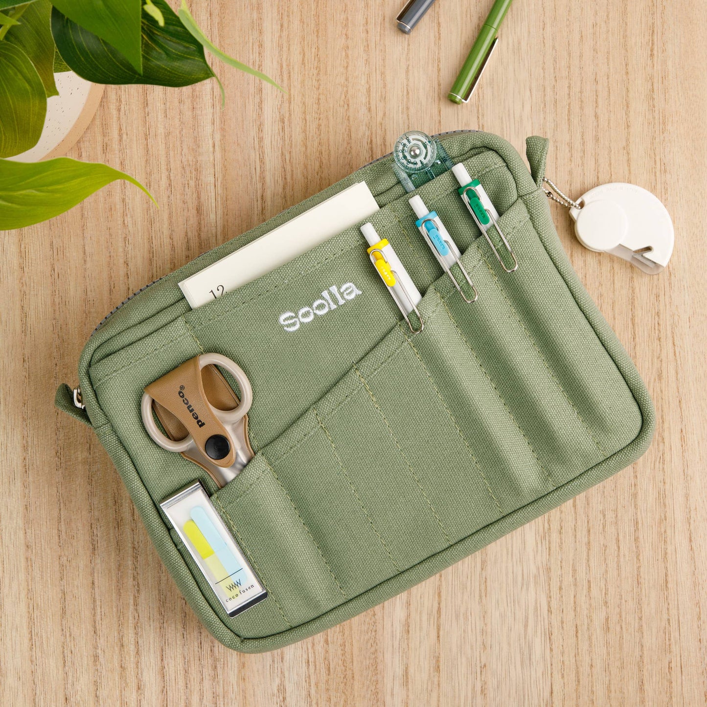 Soolla® Studio Pouch, Aquamarine (Stationery Pouch)