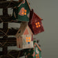 Holiday Fabric House Luminary: Holiday Sweaters (blue)