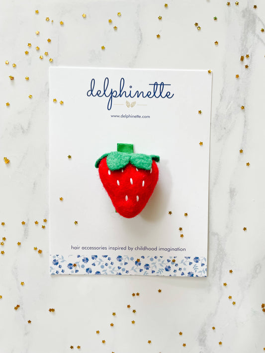 Strawberry Hair Clip