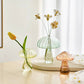 Modern Mushroom Vase Green