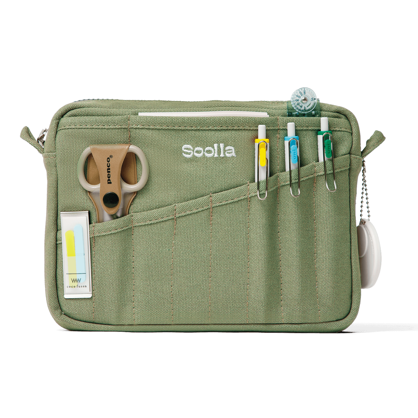 Soolla® Studio Pouch, Aquamarine (Stationery Pouch)