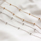 Satellite Chain Necklace: Silver