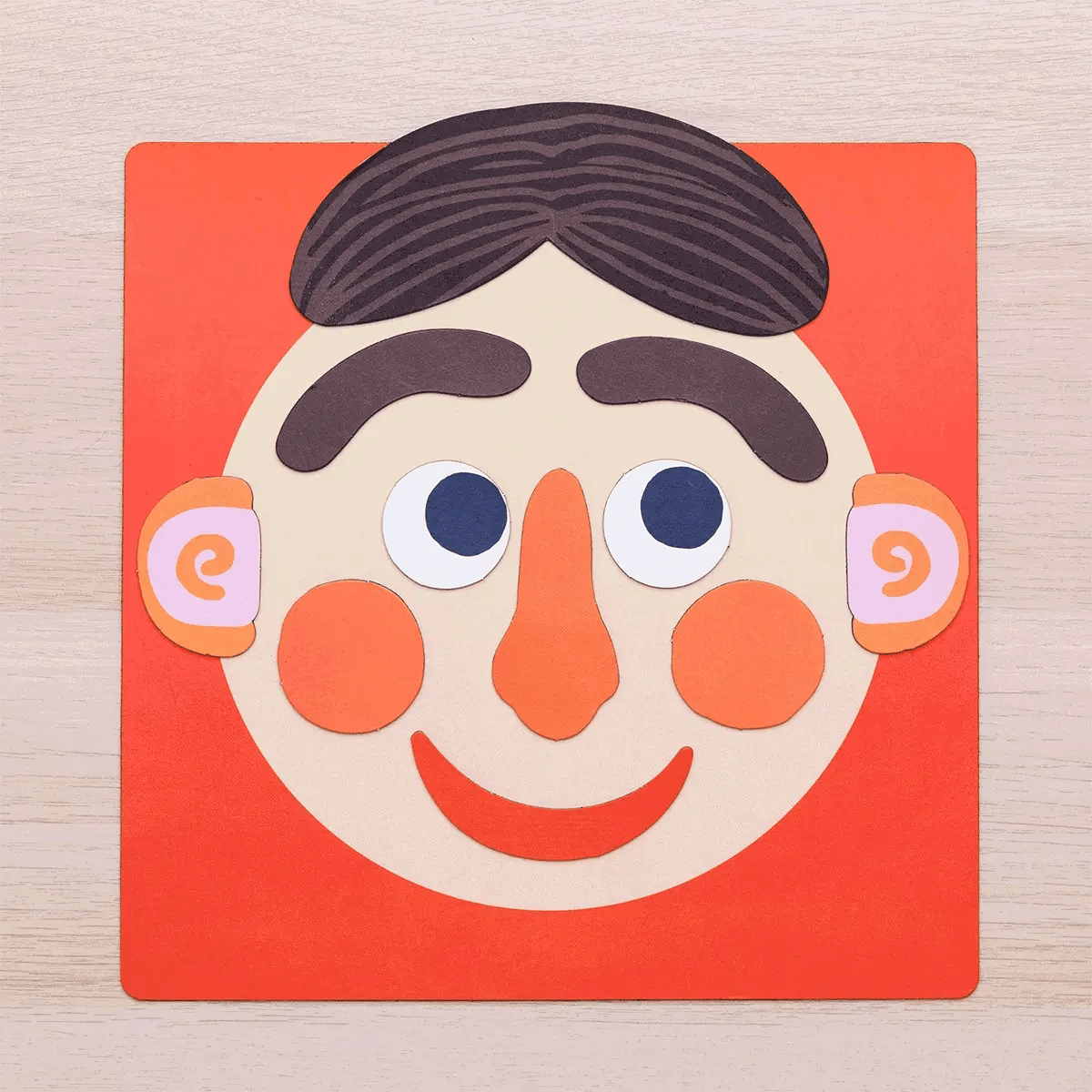 Making Faces Magnetic Toy