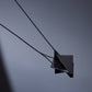 Val Necklace: Silver Black