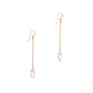 Isla Earrings: Pink Amethyst