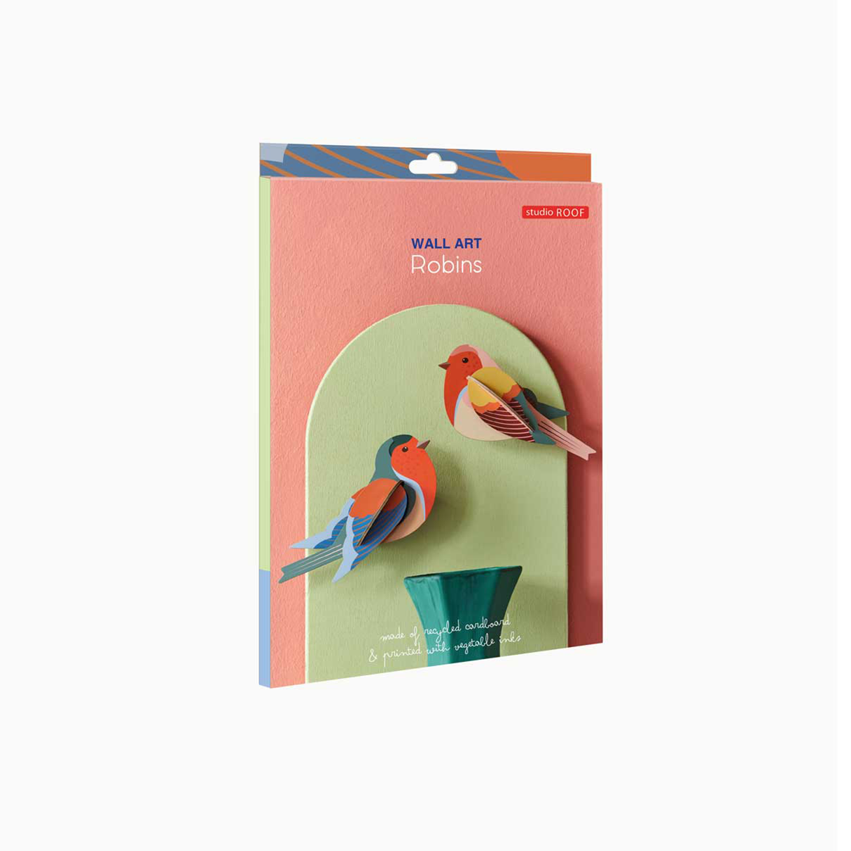 3D Wall Art - Garden Birds - Robins