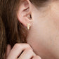 Mini Fern Earrings (Gold)