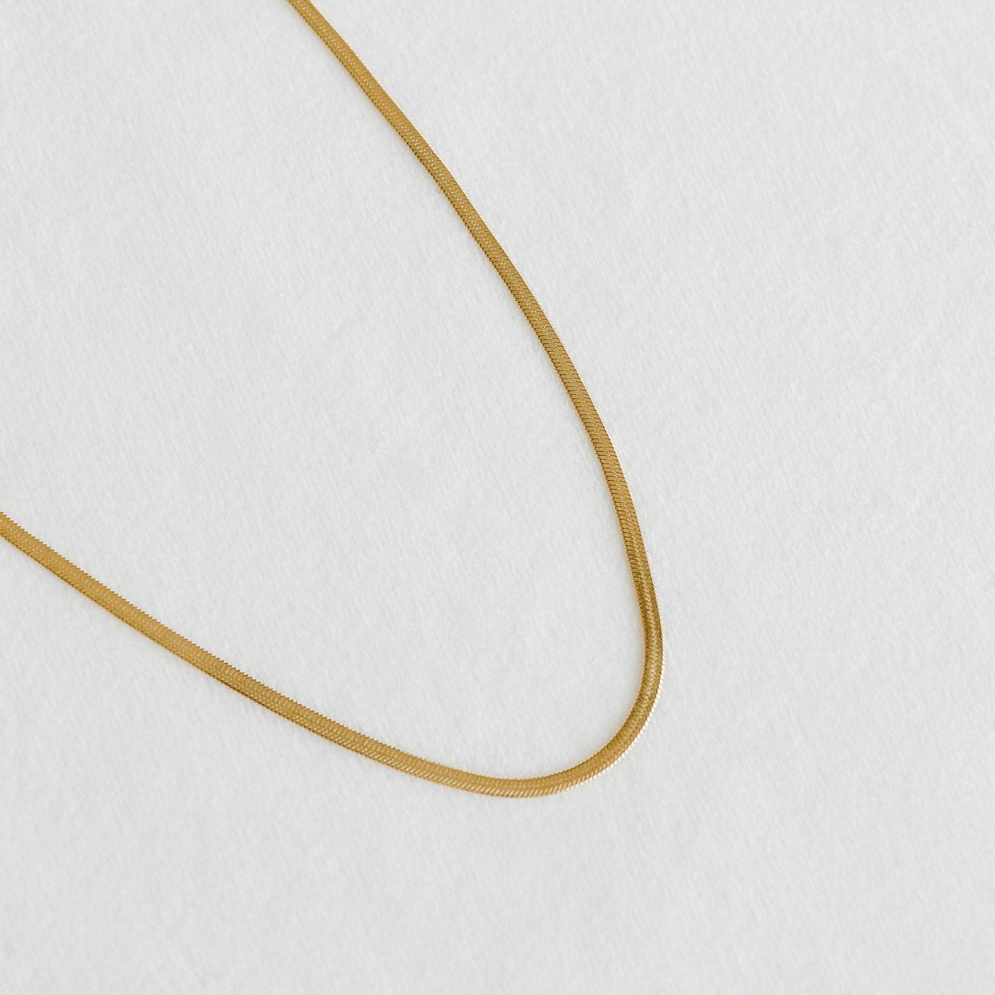 Herringbone Chain Necklace