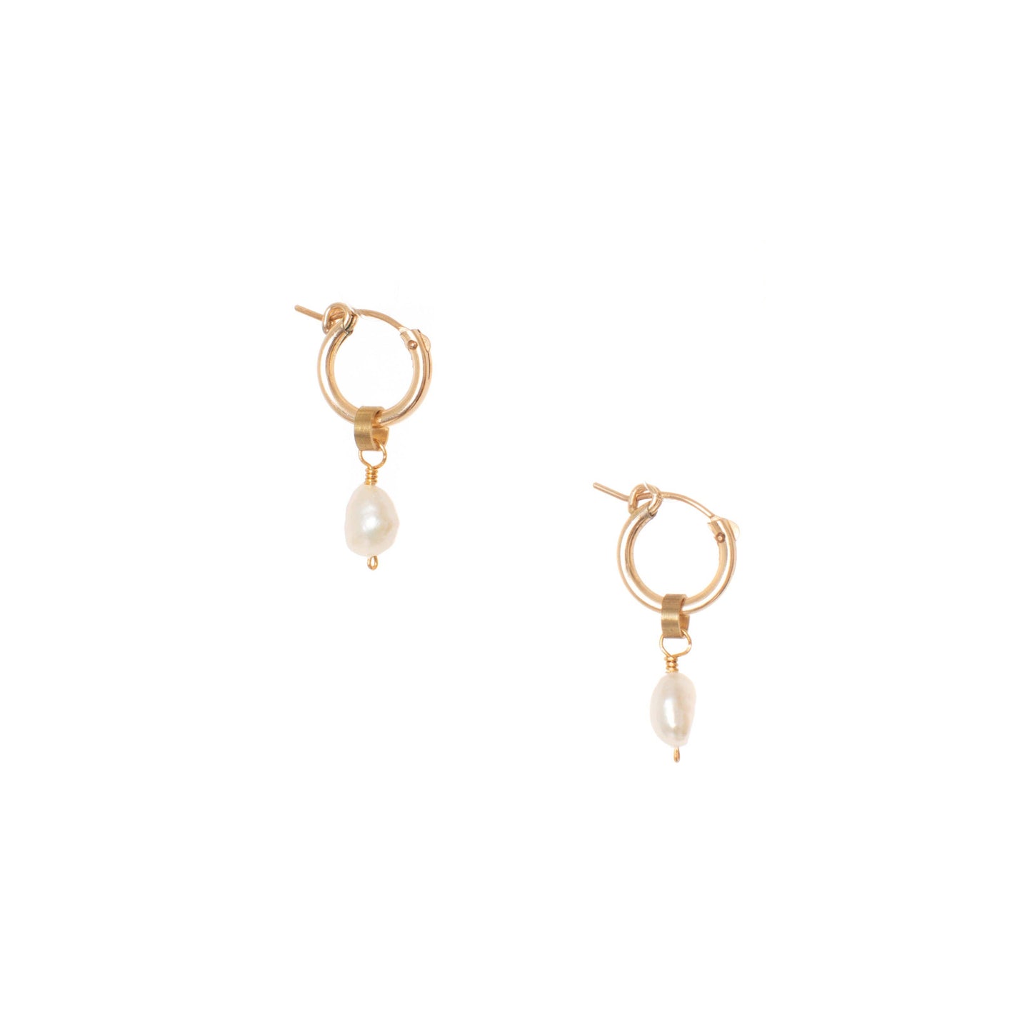 Classic Drake Earrings, 13mm: Labradorite