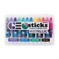 Metallic Geo Sticks