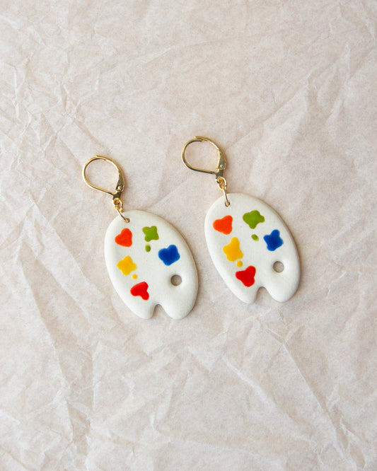Paint Palette Earrings