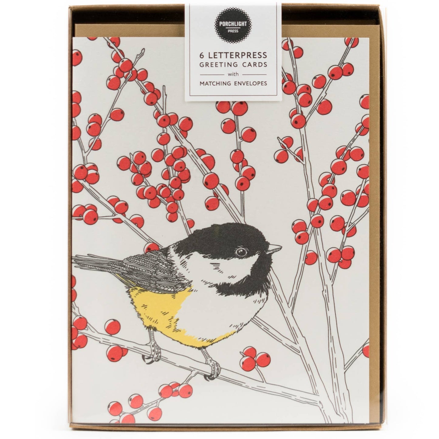 Black-capped Chickadee Card: Single Card