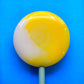 Mini Handcrafted Rainbow Lollipops: Mango Coconut