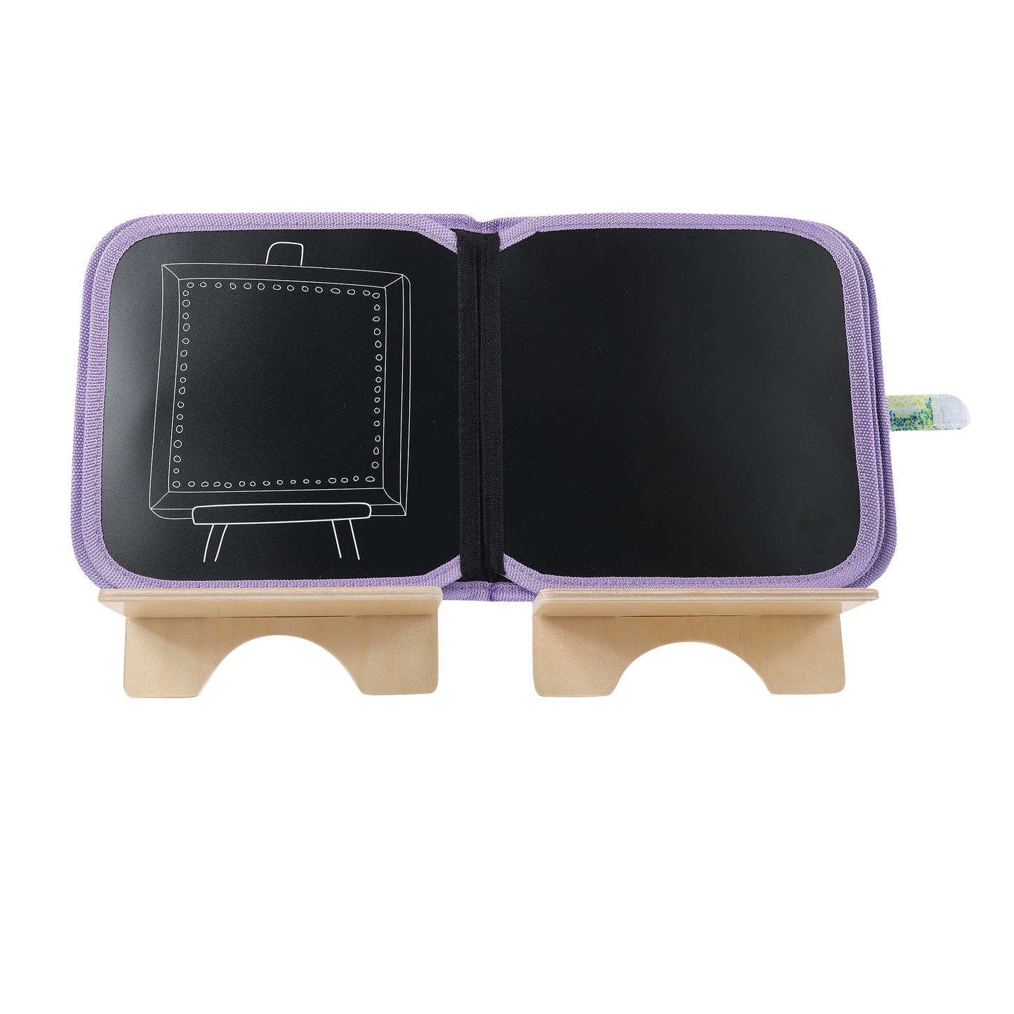 Color It & Go Erasable Book -Seurat - Wipe Wet +Dry Book