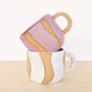 Handmade Ceramic Coffee Mug - 10oz: Lilac