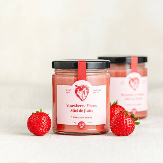 Strawberry Infused Honey - 350 g