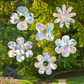 Retro Flower Shape Suncatcher Pack