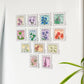 Provincial Stamp Magnet Set