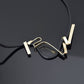 Allure Cord Necklace: Black Silver