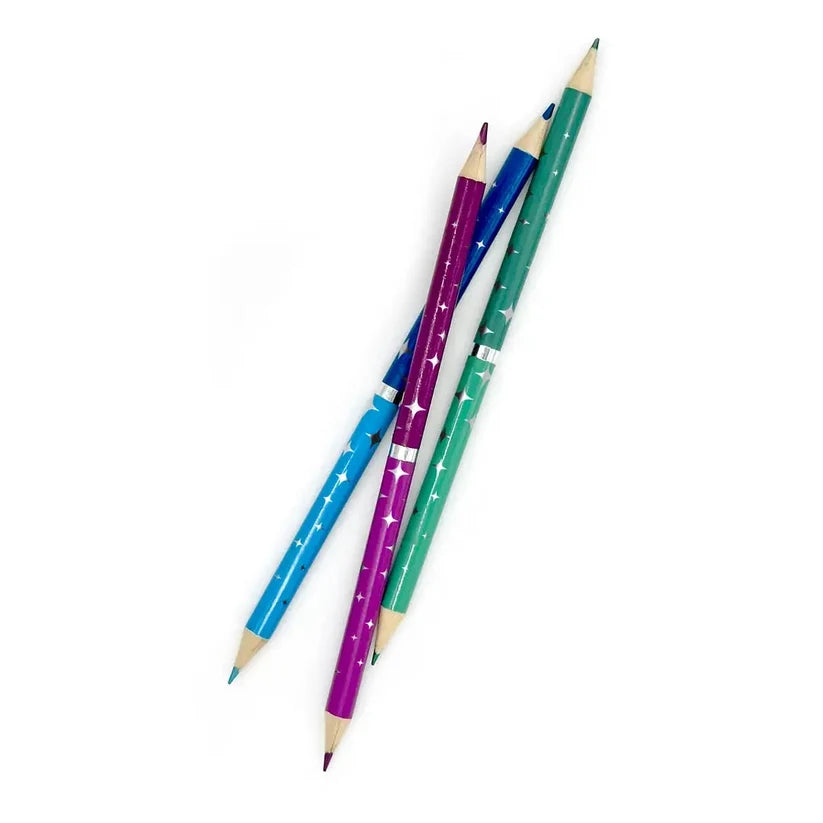 Double Ended Metallic Colored Pencil