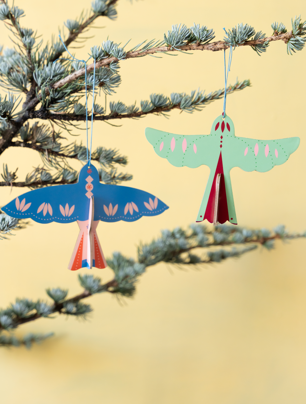 3D Ornament - Nordic Birds