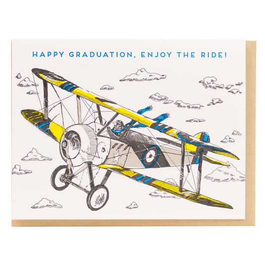 Graduation - Flying Sparrow Card