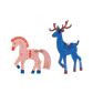 3D Ornament - The Little Horse & Deer