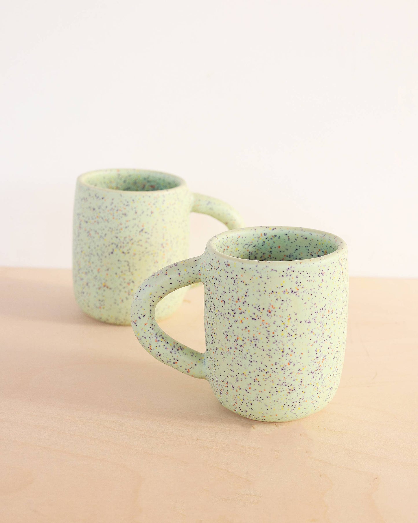 Small Ceramic Coffee Mug - Confetti