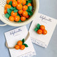 Clementine Orange Hair Clip