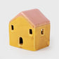 Ceramic Painted House Décor W/LED