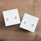Mini Mushroom Earrings (Gold)