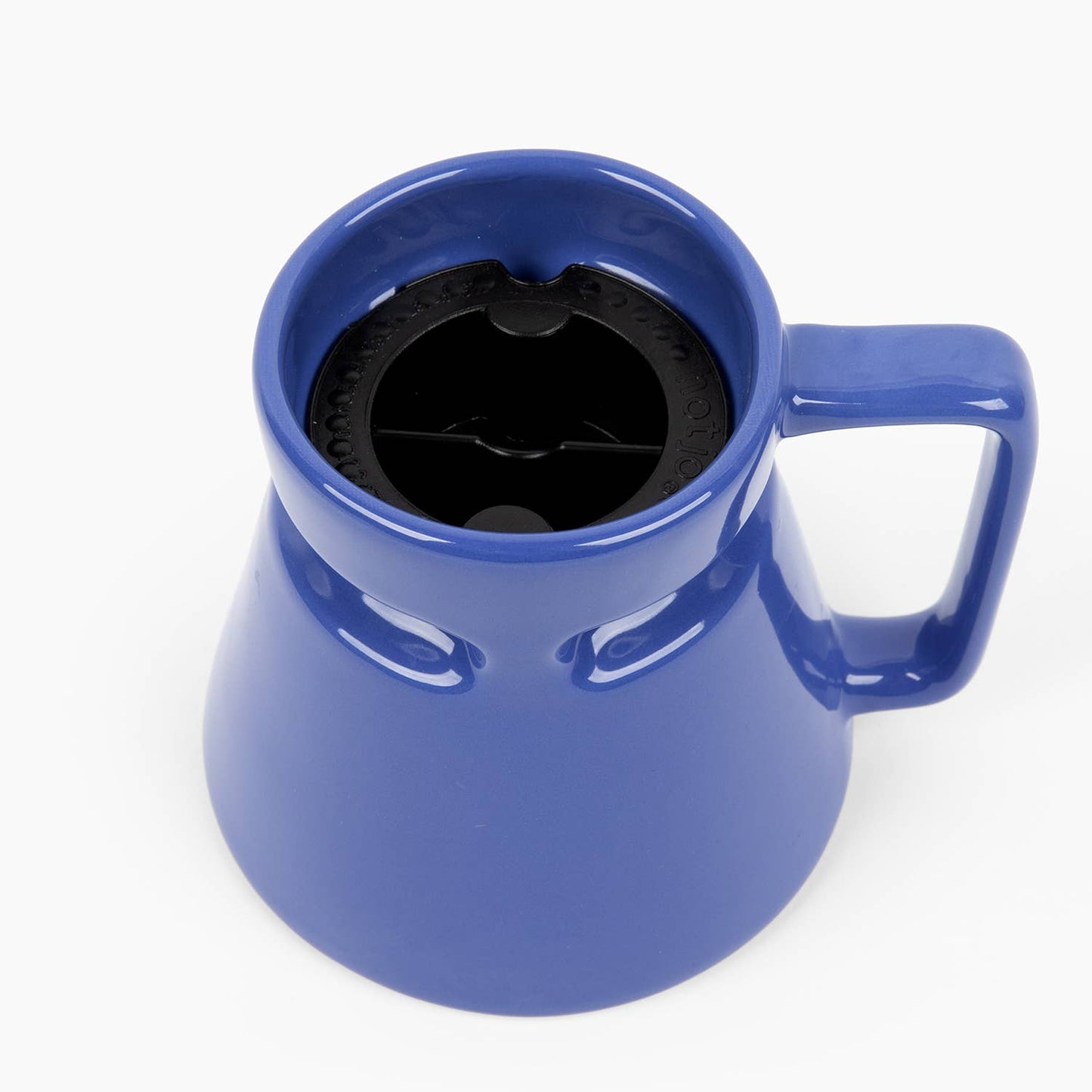 Hotjo Ceramic Travel Mug - 14oz: Blue