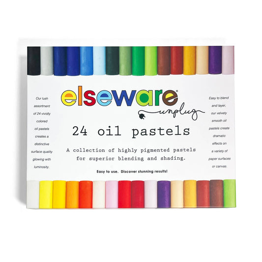 Oil Pastels - 24 Non-Toxic Colors