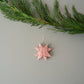 Folded Fabric Star: Ice Blue