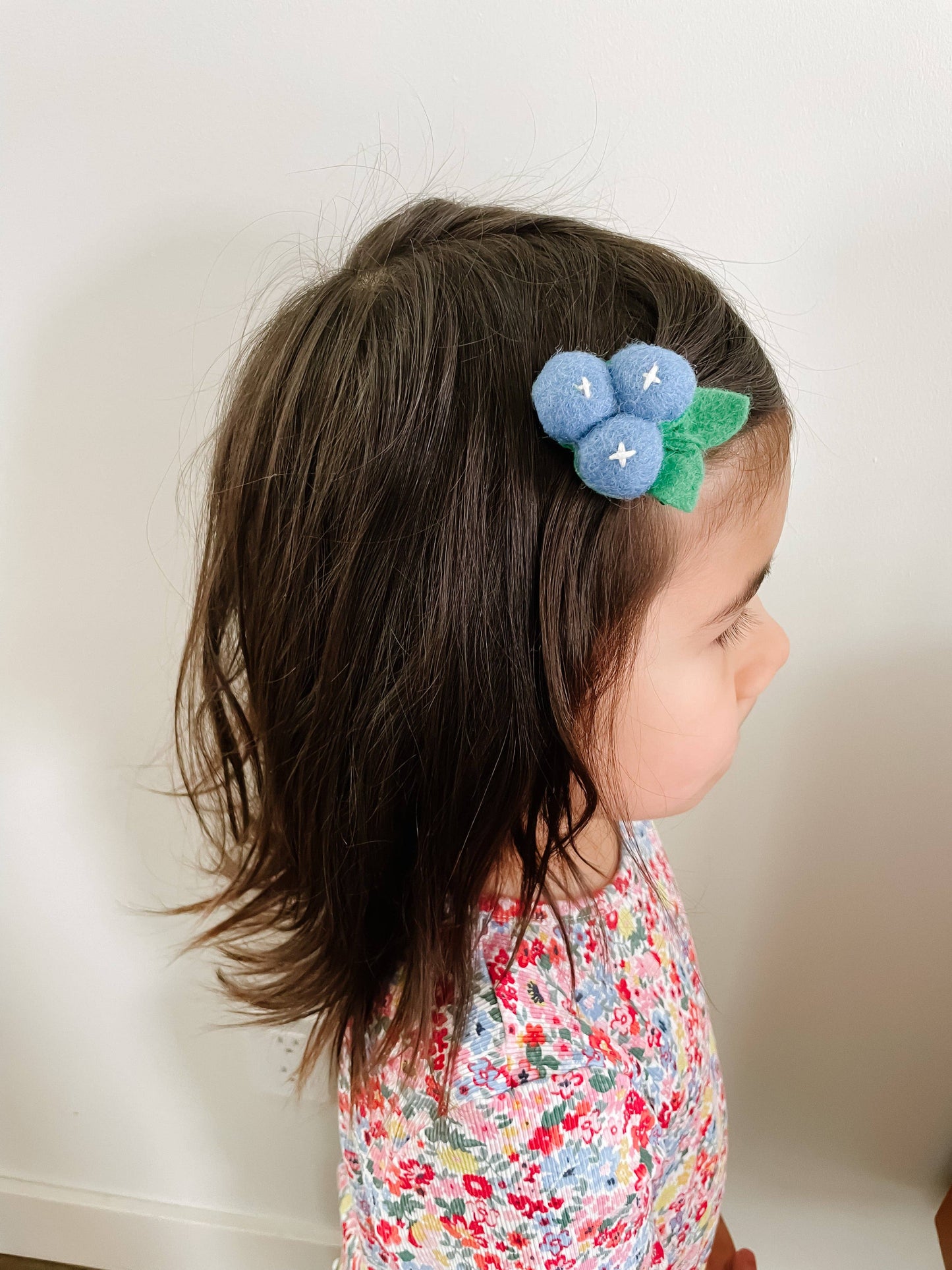 Blueberry Hair Clip