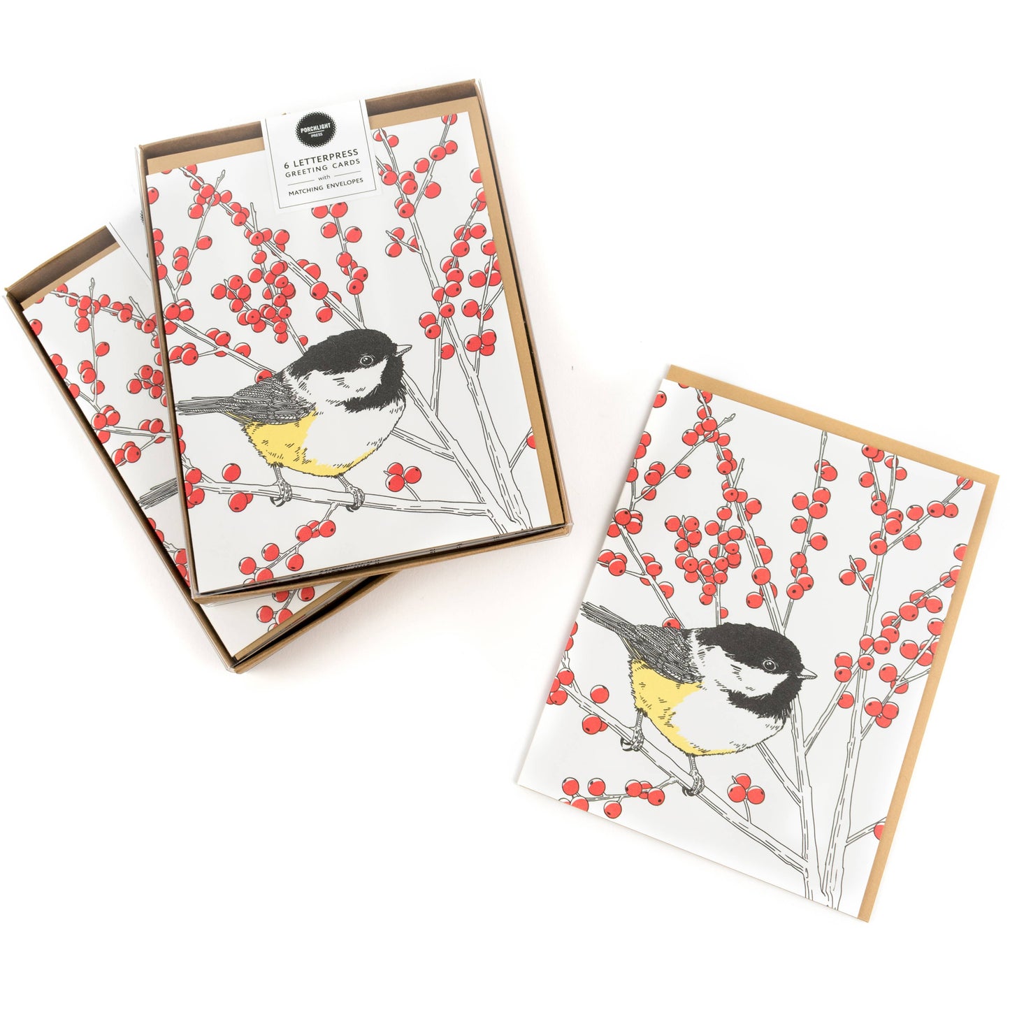 Black-capped Chickadee Card: Single Card