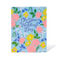 On Your Wedding Day Vintage Floral Note Card: Default Title