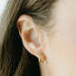 The Amara Double Hoops
