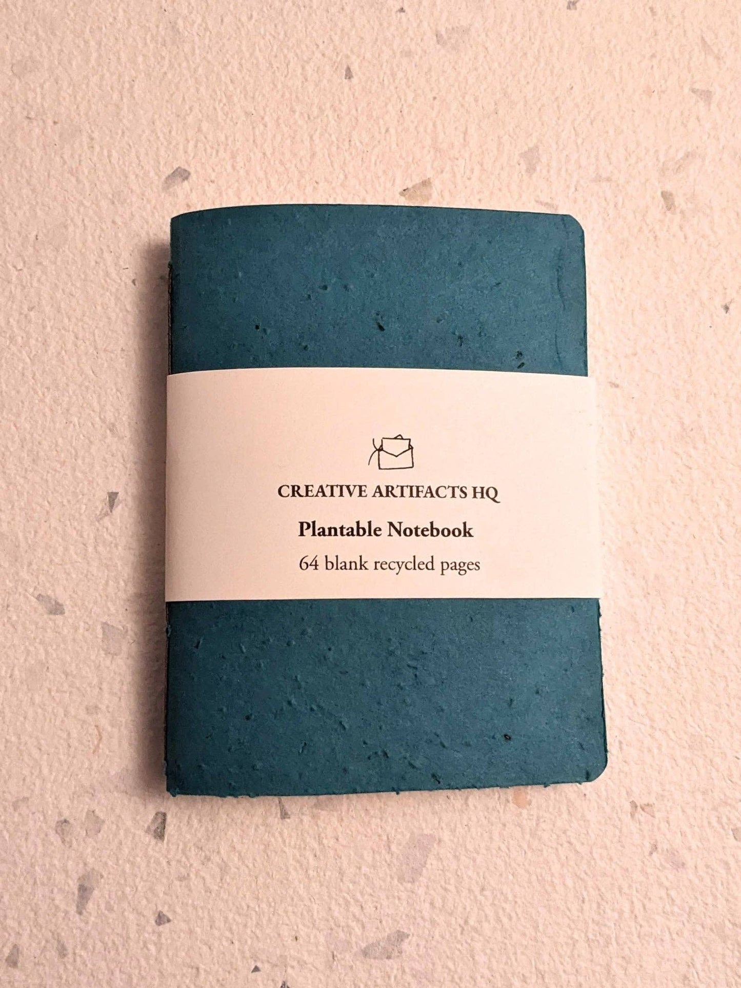 Pocket | Plantable Cotton Notebook: Teal