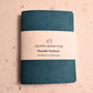 Pocket | Plantable Cotton Notebook: Grass green