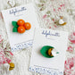 Clementine Orange Hair Clip