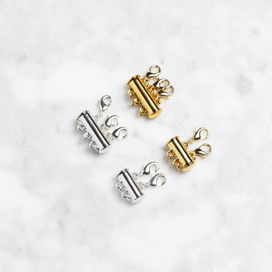 Necklace Spacer: Gold / 2-Strand