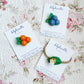 Clementine Orange Hair Clip