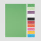 Construction Paper Pad - 10 Colors. 50 Sheets (8.5" x 11")