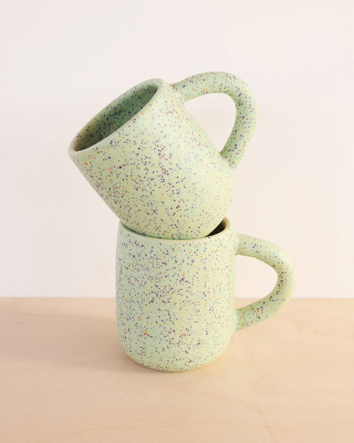 Small Ceramic Coffee Mug - Confetti