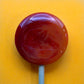 Mini Handcrafted Rainbow Lollipops: Rhubarb and Custard