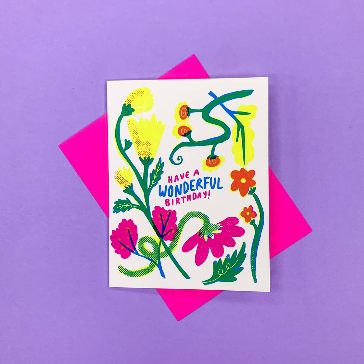 Have A Wonderful Birthday! Greeting Card: Single Card