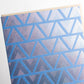 Geometric Triangles Greeting Card: Single Card