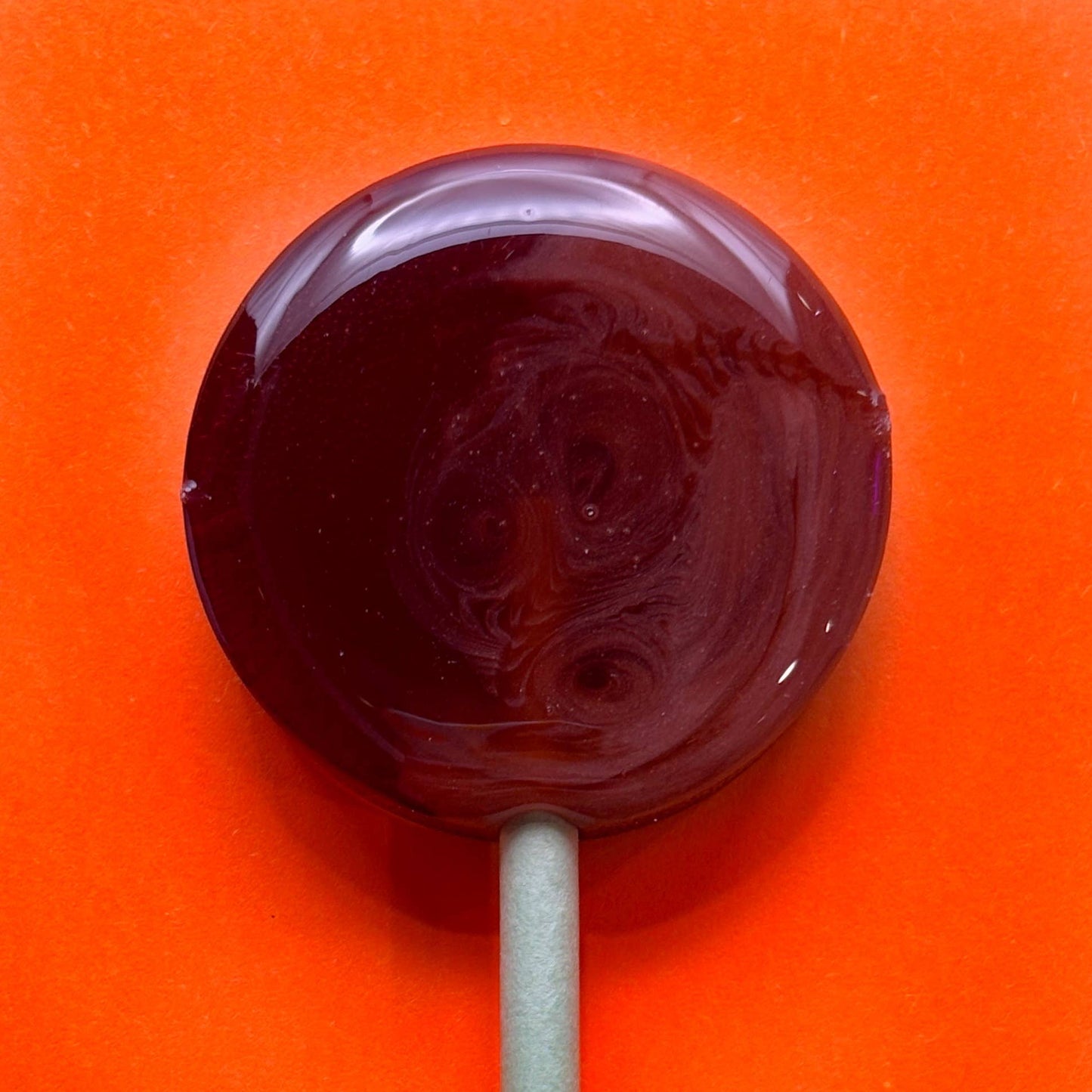Mini Handcrafted Rainbow Lollipops: Rhubarb and Custard